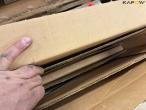 Window glass for machines 68