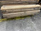 Window glass for machines 74