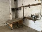Rolling table + bench grinder 1