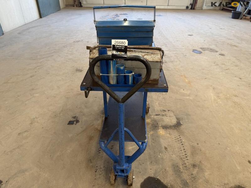 Trolley with tools 2