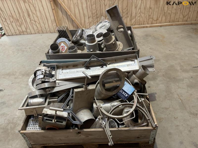 Stainless steel parts - mostly drain parts 7