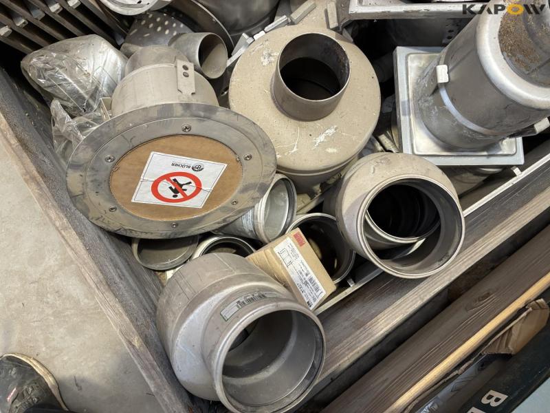 Stainless steel parts - mostly drain parts 23