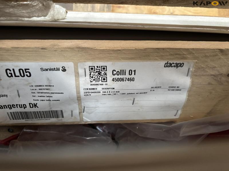 Stainless steel pipe 8