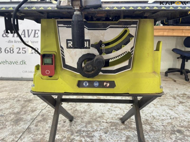 Ryobi RTS1800S table saw 7