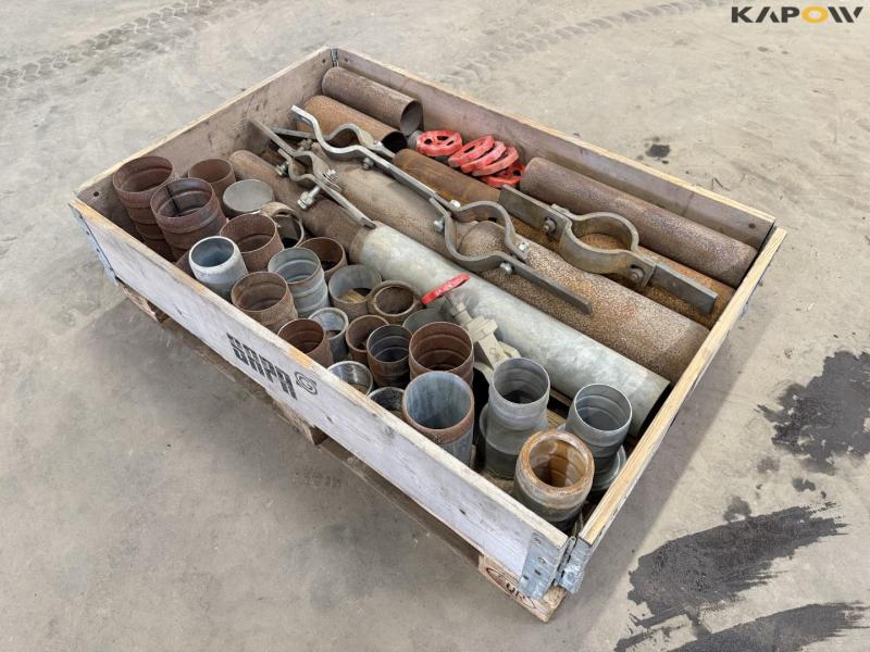 Collector for irrigation machines 1