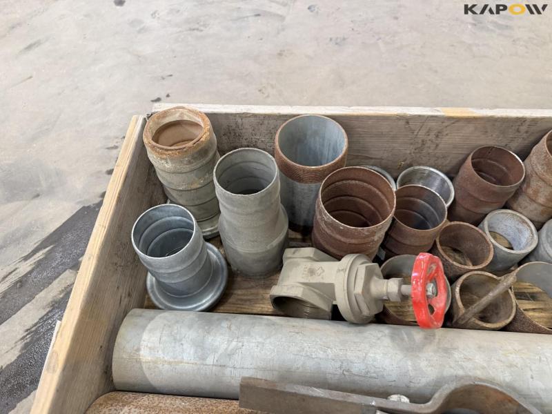 Collector for irrigation machines 9