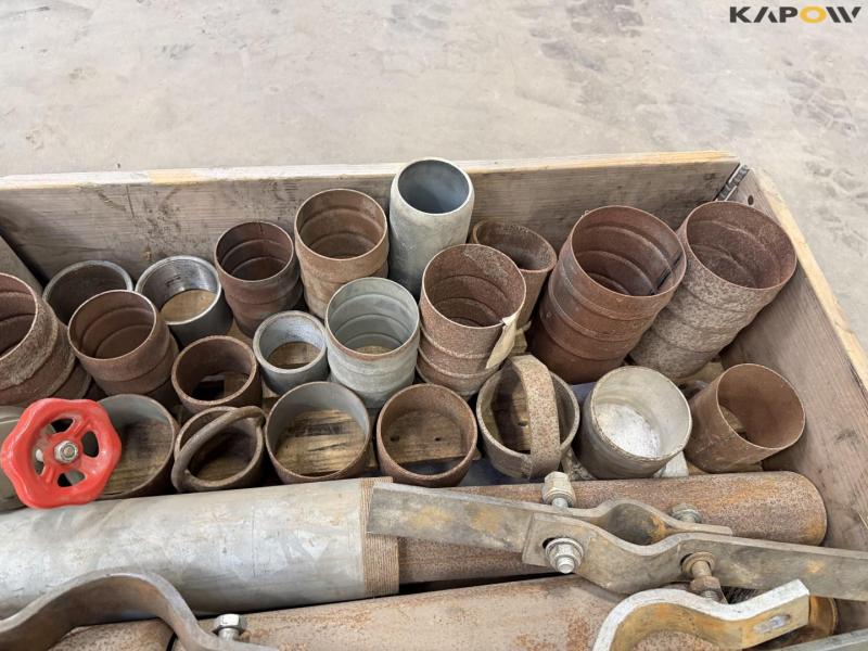 Collector for irrigation machines 10