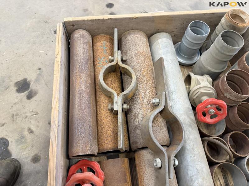 Collector for irrigation machines 13