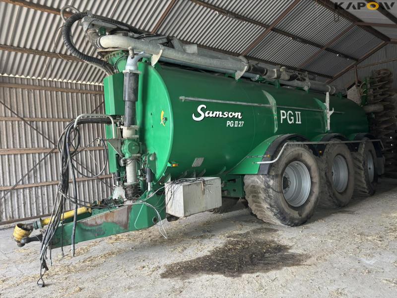 Samson PG II 27 with 24 meter hose boom 1