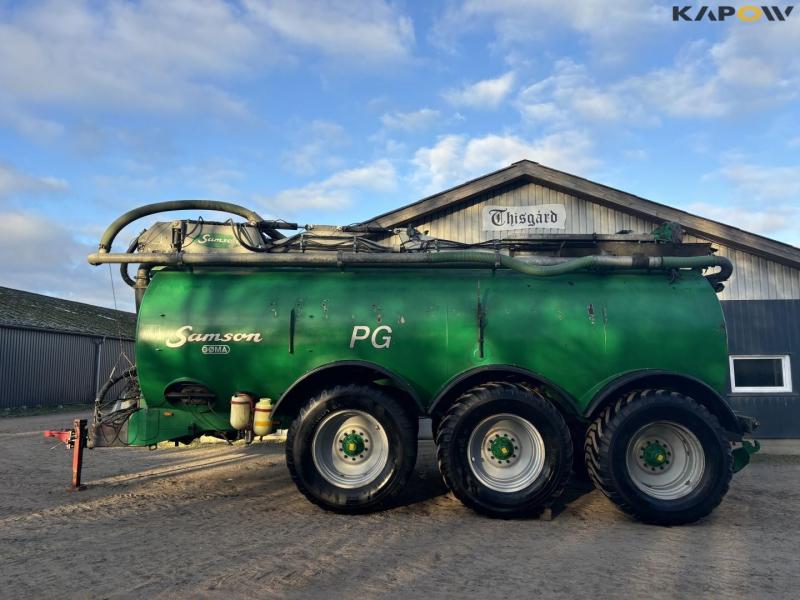 Samson PG25 slurry tanker 7