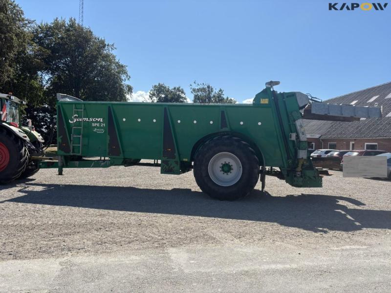 Samson SPE 21 manure spreader 8
