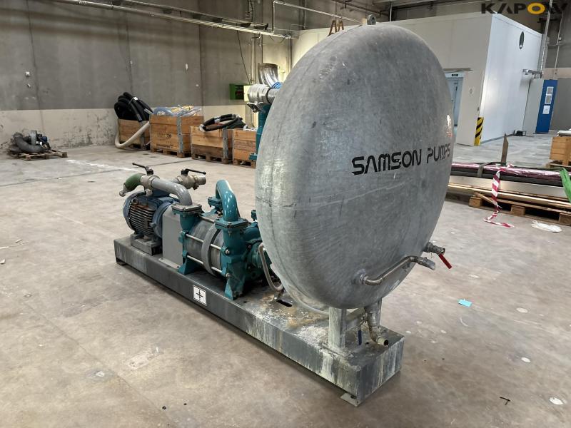 Samson vacuum pump with tank 7
