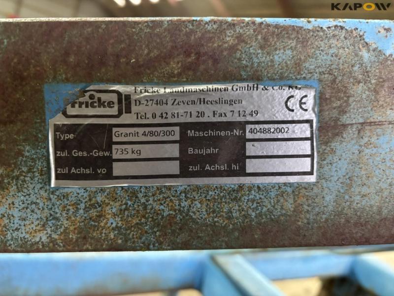 Saphir granite 4/80/300 4 tooth groups 17