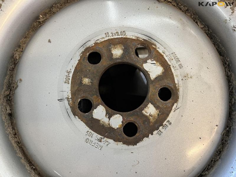 Schäffer/Weidemann 10.0/75-15.3 complete wheels - 5 pcs 7