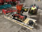 Silvatec Sirio 4x4 compact tool carrier with tools 23