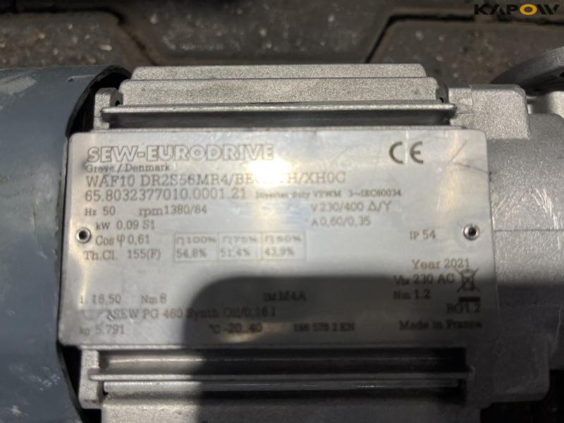 Sew-Eueodrive electric motor with gear 18