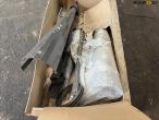 Swath divider set for Agco header 5