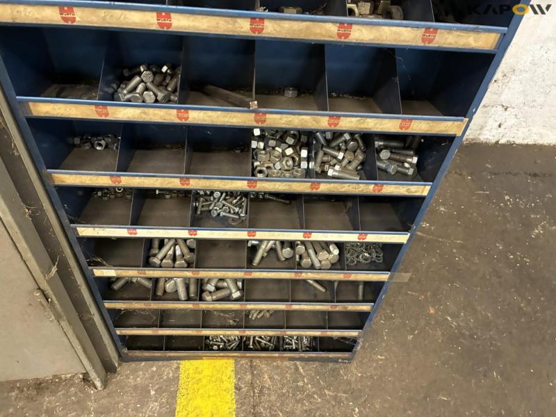 Cabinet and bolt shelving 6