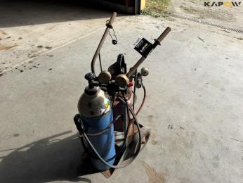 Cutting firewood set