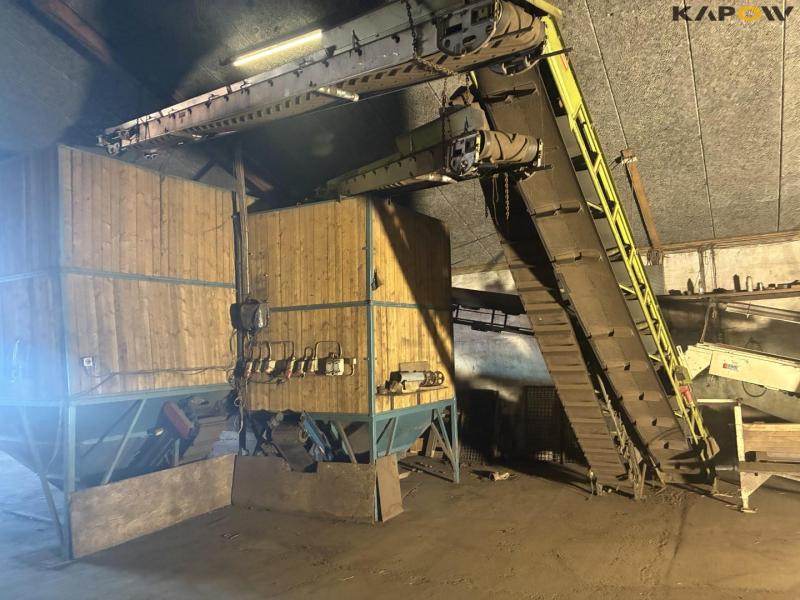 Peeling potato sorting machine 4