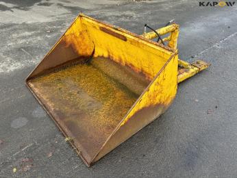 Bucket for pallet forks