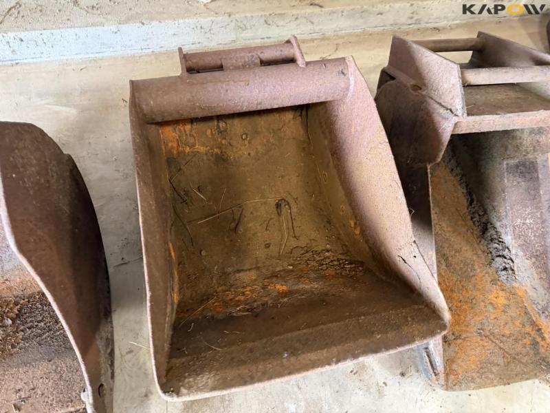 Buckets with Hydrema hitch - 3pcs. 9