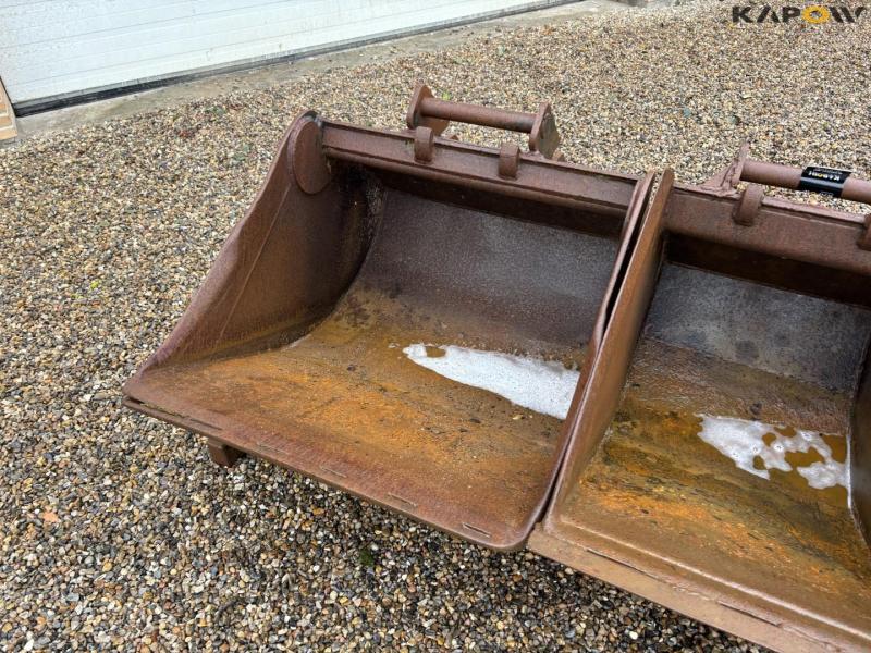 Buckets with Hydrema hitch 12