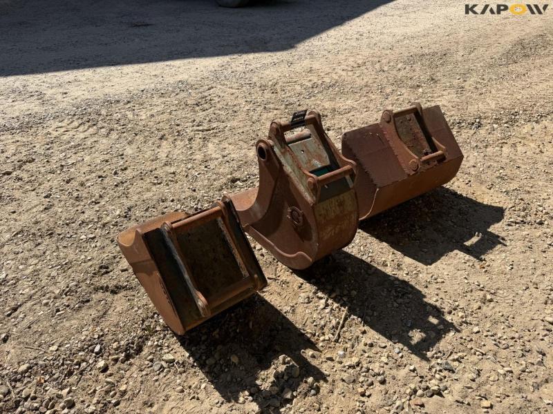 Buckets with S40 hitch - 3 pcs. 7