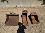Buckets with S40 hitch - 3 pcs. 2