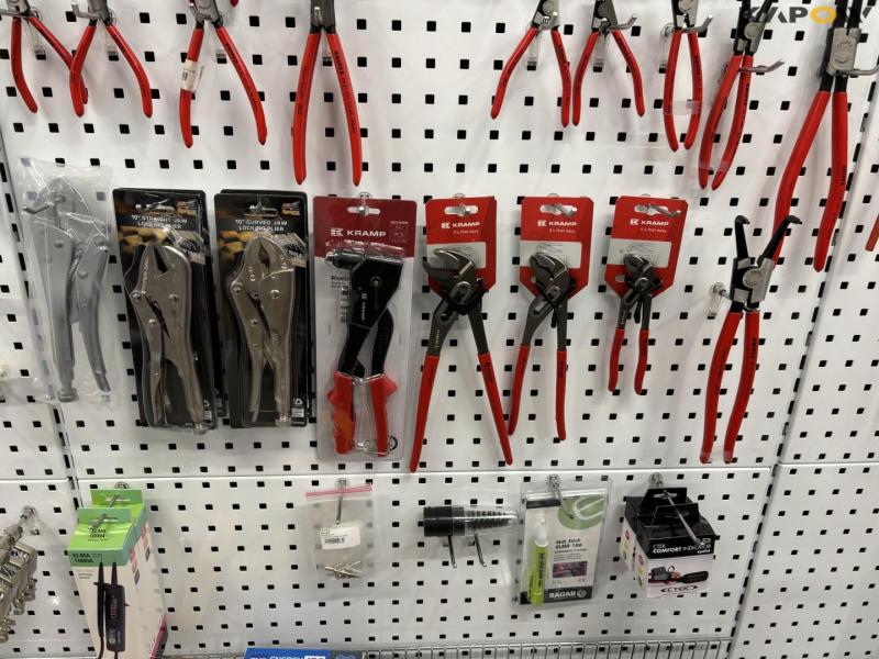 Screwdrivers, hammers, battery chargers and miscellaneous 19