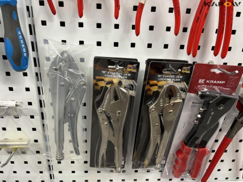 Screwdrivers, hammers, battery chargers and miscellaneous 20