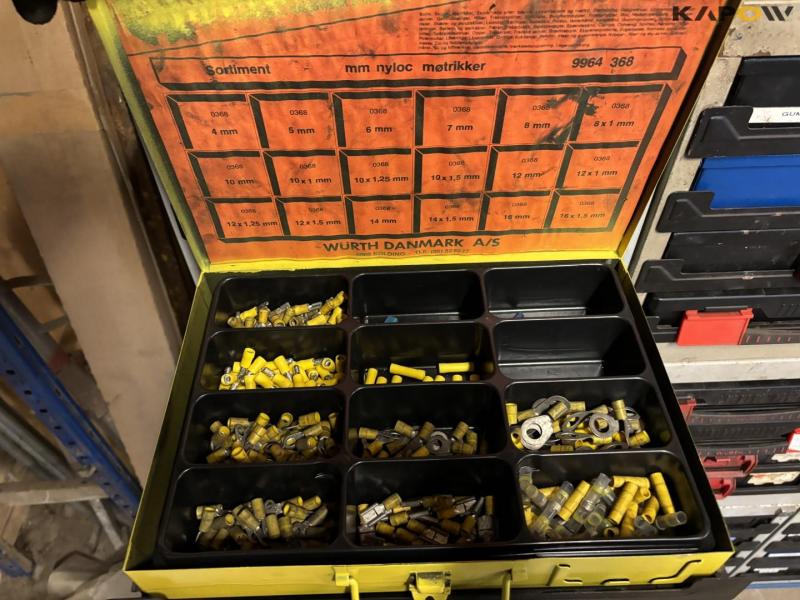 Drawer rack with miscellaneous items 16