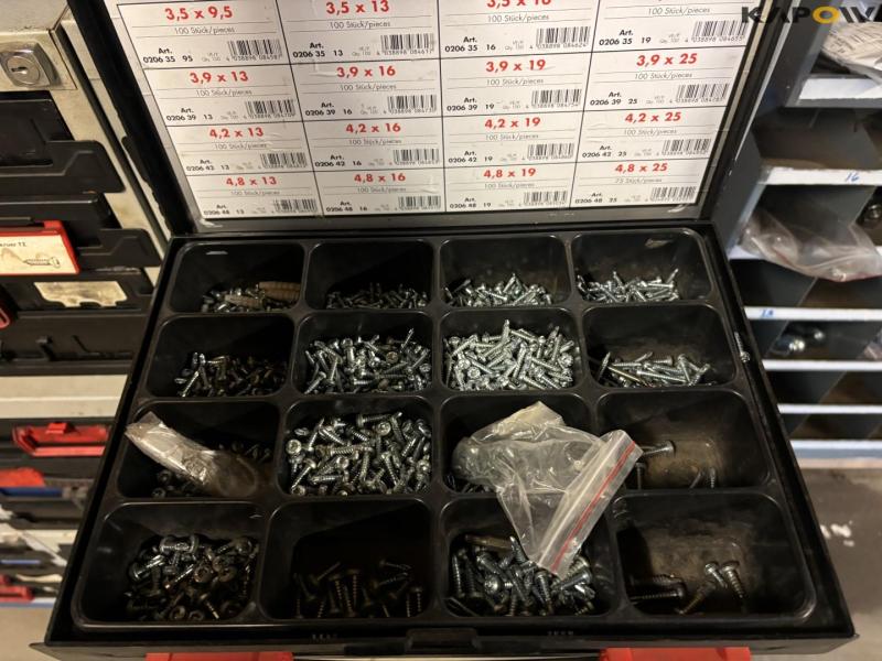 Drawer rack with miscellaneous items 49