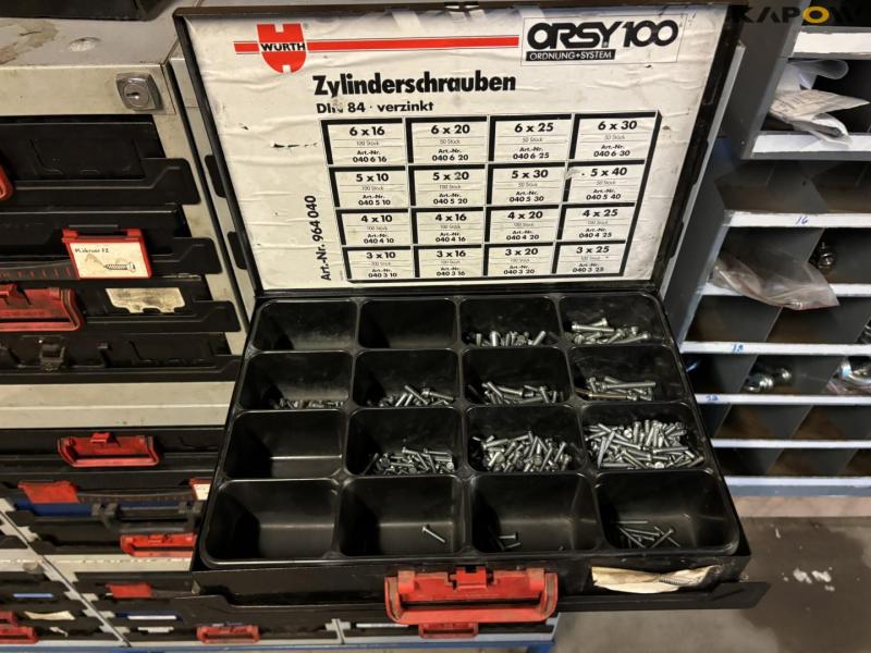 Drawer rack with miscellaneous items 50