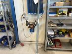 Grindstone / Shelf with threaded rods 11