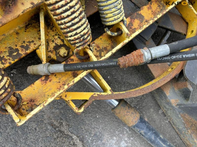 Snow plow with A-frame 14