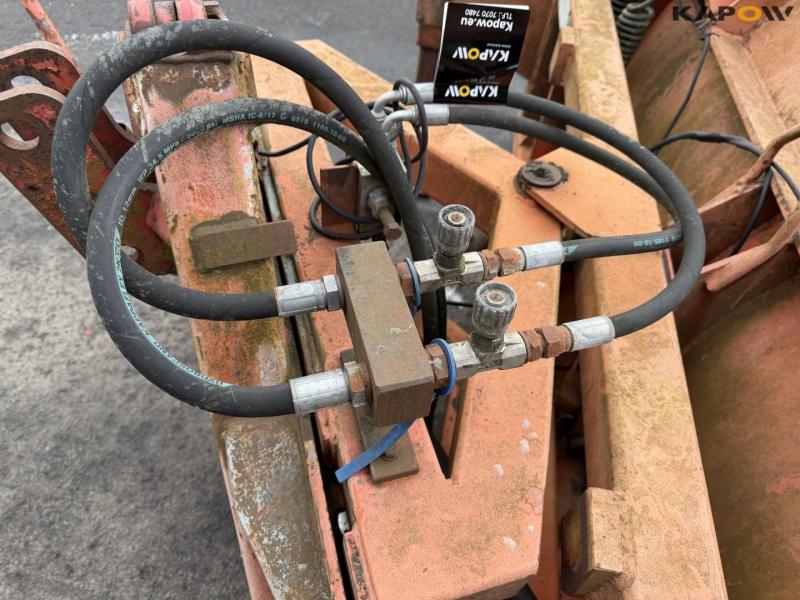 Snowplow with three-point hitch A-frame 15