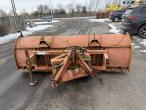 Snowplow with three-point hitch A-frame 6