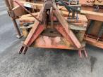 Snowplow with three-point hitch A-frame 17