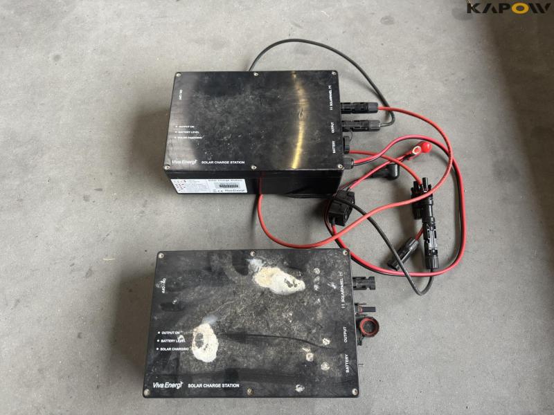Solar cell system for charging 19