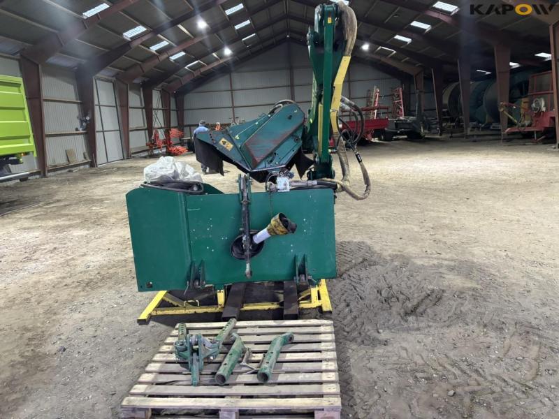 Spearhead Twiga 4000 HXF flail mower on arm 2