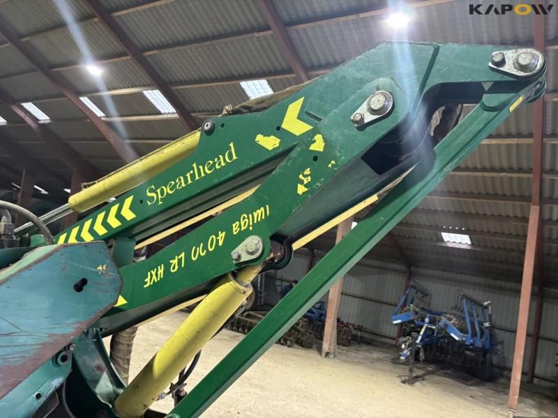 Spearhead Twiga 4000 HXF flail mower on arm 13