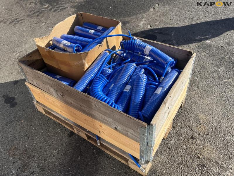 Spiral compressed air hose 7 meters - new 5