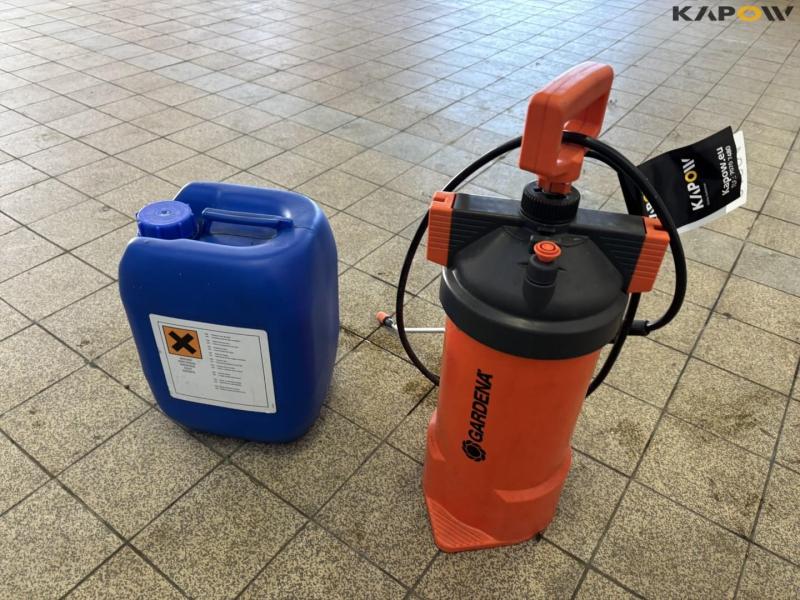 Spraying and disinfection 4