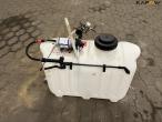 Spray tank with pump 2