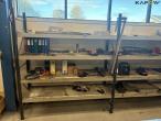 Steel shelf with contents 2
