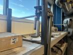 Steel shelf with contents 38