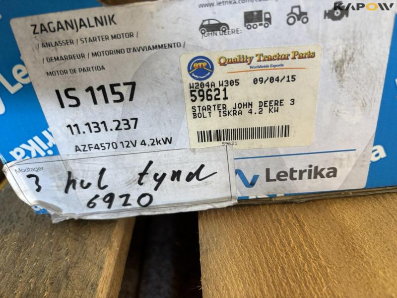 Starter and alternator 33