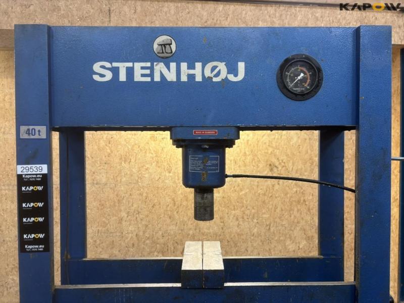 Stenhøj 40ton presses 14