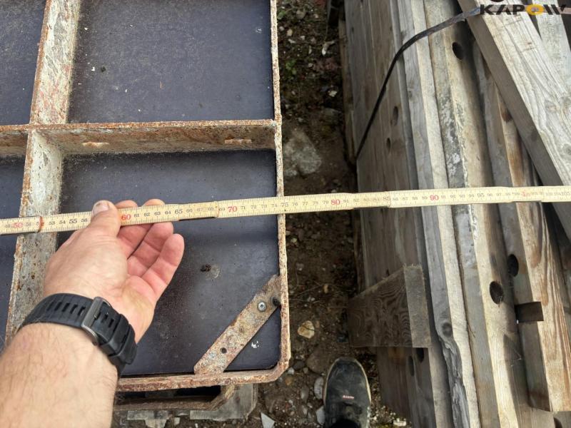 Metal casting formwork 69